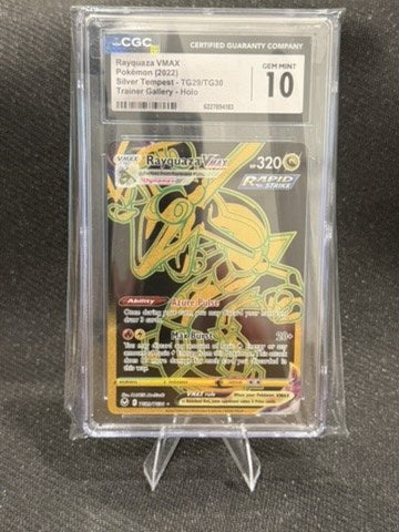 Rayquaza VMAX TG29/TG30 · Silver Tempest Trainer Gallery 2022 · CGC 10