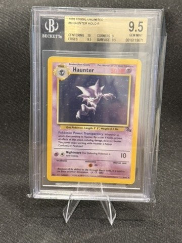 Haunter Holo #6 · Fossil Unlimited 1999 · BGS 9.5